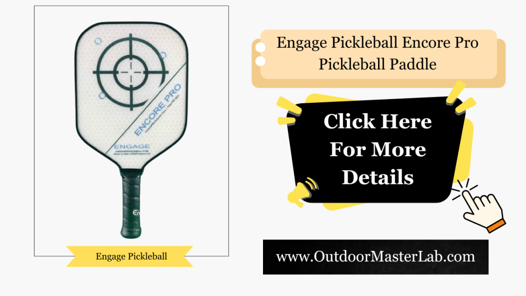 Engage Pickleball Encore Pro Pickleball Paddle