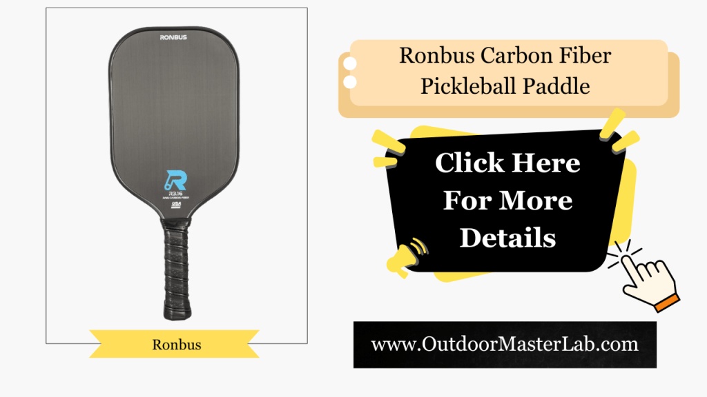 Ronbus Carbon Fiber Pickleball Paddle