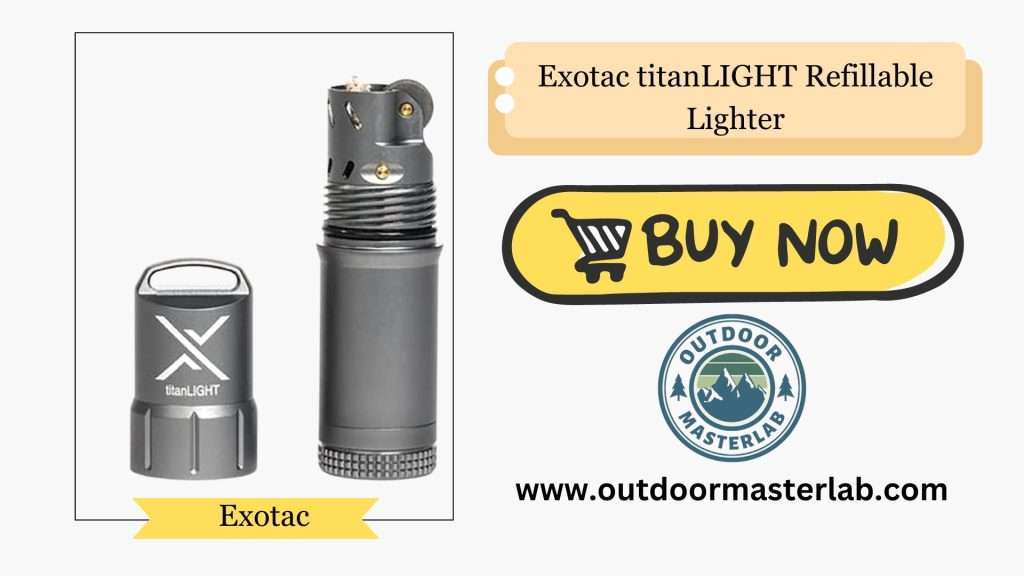 Exotac titanLIGHT Refillable Lighter