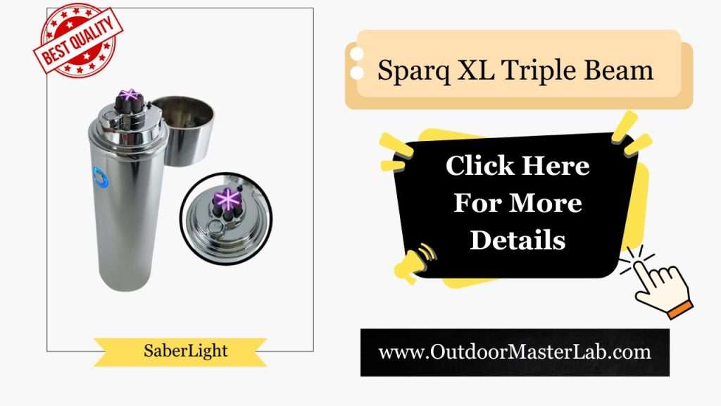 SaberLight Sparq XL Triple Beam Plasma Lighter