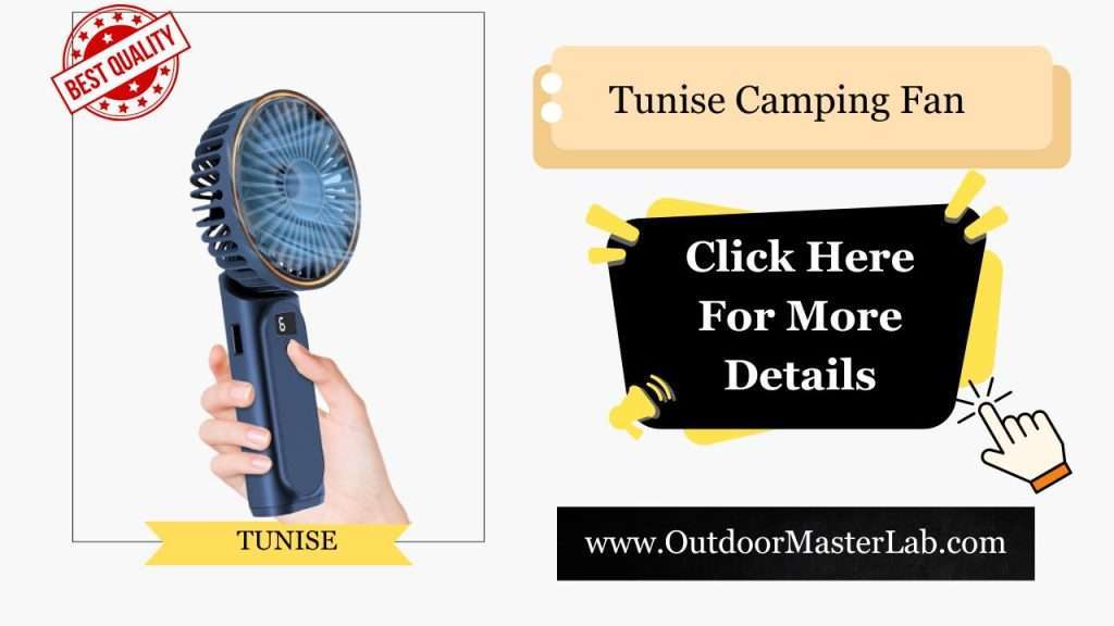 Tunise Camping Fan