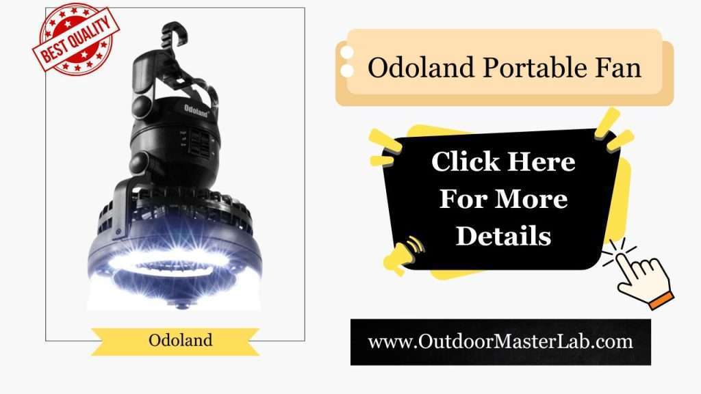 Odoland Portable Fan