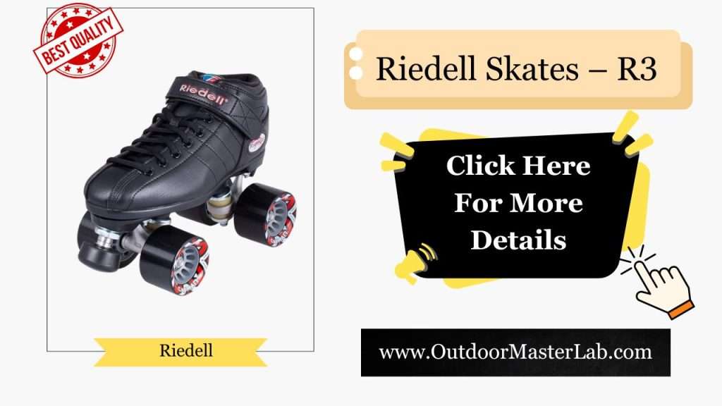 Riedell Skates – R3 – Quad Outdoor Roller Skate