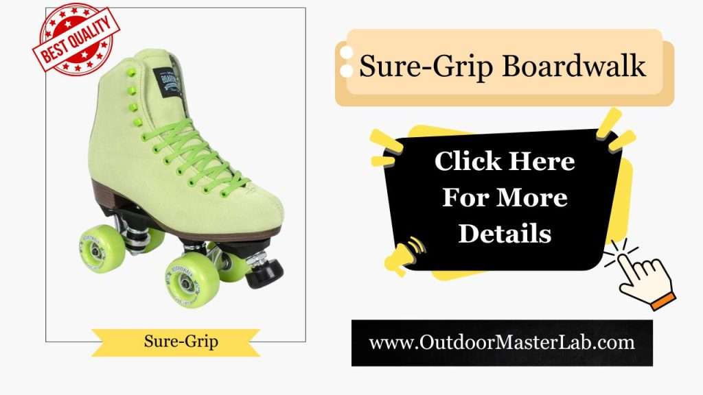  Sure-Grip Boardwalk Unisex Outdoor Roller Skates