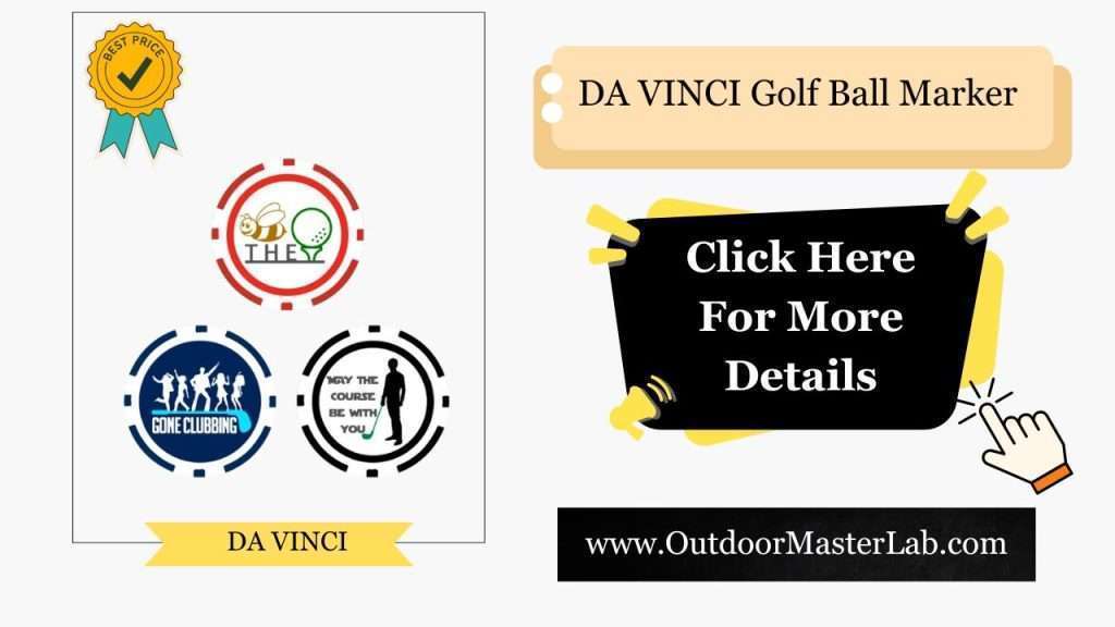 DA VINCI Golf Ball Marker