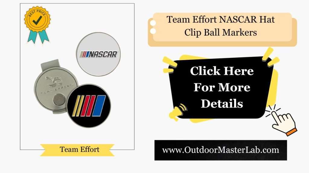 Team Effort NASCAR Hat Clip Ball Markers