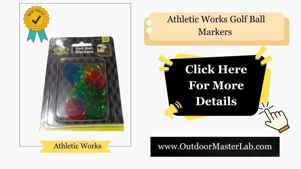 Athletic Works Golf Ball Markers