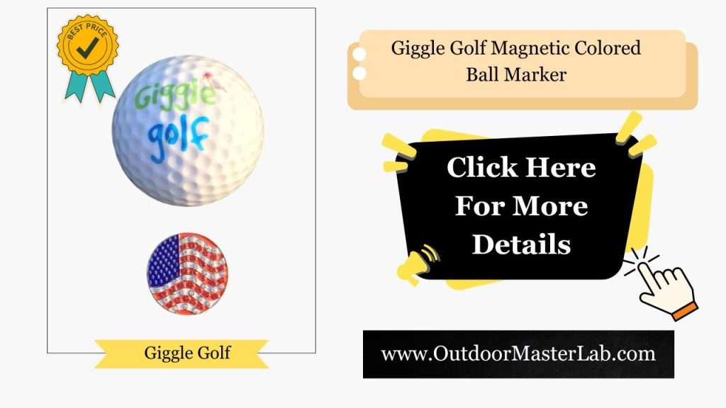 Giggle Golf Magnetic Colored Ball Marker