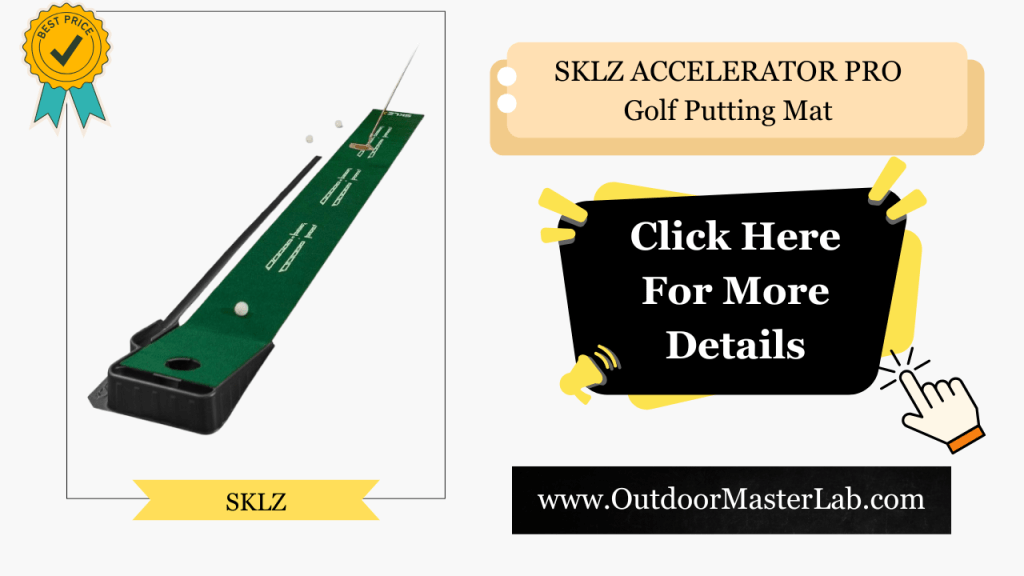 SKLZ ACCELERATOR PRO Golf Putting Mat
