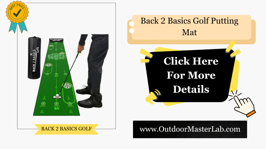 Back 2 Basics Golf Putting Mat